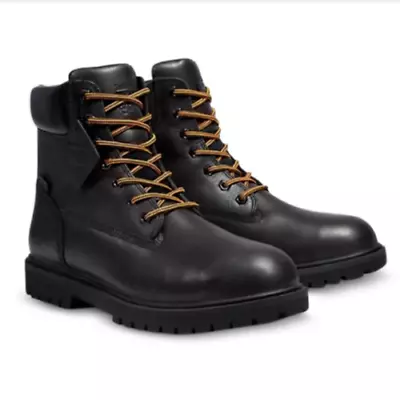 Genuine Timberland Pro Iconic 6'' Waterproof Work Boots Leather Mens FreePost • $99.99