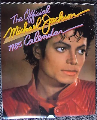 MICHAEL JACKSON Original 12 Photo BRITISH Calendar POSTER Book THRILLER England • $19.99