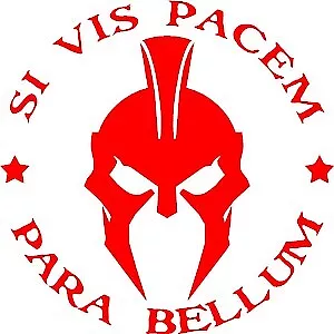 Spartan Vinyl Decal Si Vis Pacem Para Bellum Molon Labe If You Want Peace • $7.66