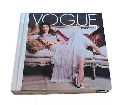 2002 Vogue Hardcover Pattern Catalogue Book/Vogue High Fashion Coffee Table Book • $119.95