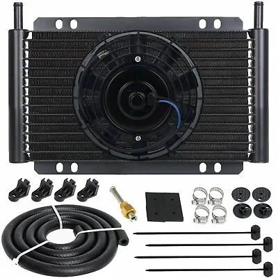 15 Row 677 Rapid-cool Trans-saver Automatic Transmission Oil Cooler Electric Fan • $89.95