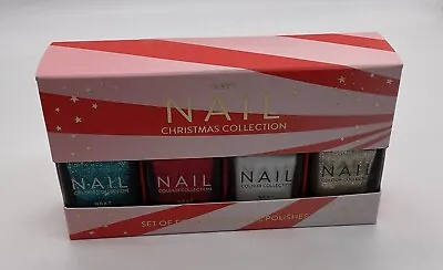 Next Christmas Collection Set Of Four Festive Nail Polishes 4x12ml **Brand New** • £14.99