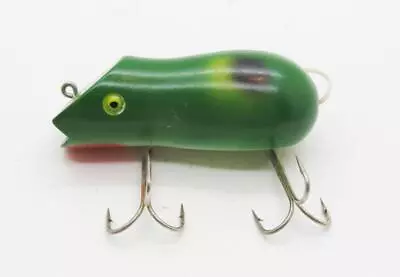 A29) Vintage Herters Swimming Mouse Fishing Lure In Frog Color • $0.99