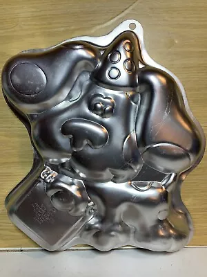 $12.99 • Buy Vintage Wilton Blues Clues 1999 Cake Pan Mold 2105-3060 Aluminum 