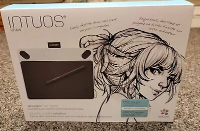 WACOM INTUOS DRAW Creative Pen Drawing Tablet SEALED NEW • $41.99