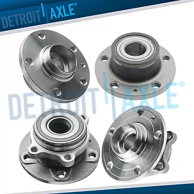 FWD Front And Rear Wheel Bearing Hubs For Volkswagen Passat Jetta Tiguan Audi TT • $131.93