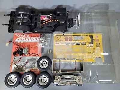 Vintage Built Kyosho 1/9 R/C Toyota 4Runner Electric Motor Truck Unpaint Body • $750