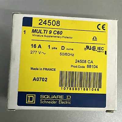 New Square D/Schneider Electric Merlin Gerin MG 24508 Supplementary Protector • £15.99