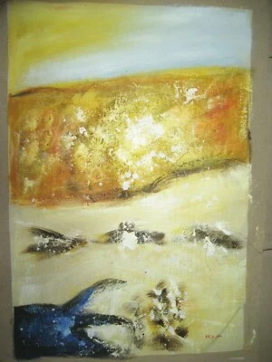 $150 • Buy Chinese Oil Painting  Zao Wou-ki  Colorful Painting