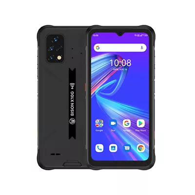 UMIDIGI BISON X10G NFC 6.53'' 4GB+64GB Android 11 Unlocked Rugged Smartphone • $167.99