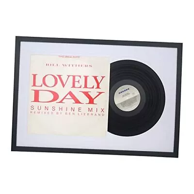  12  Vinyl Record Frame For The Wall 12  Jukebox Record Frame With Double  • $55.24