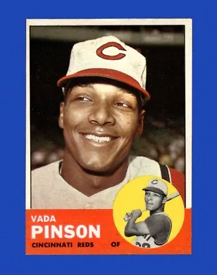 1963 Topps Set-Break #265 Vada Pinson EX-EXMINT *GMCARDS* • $0.84