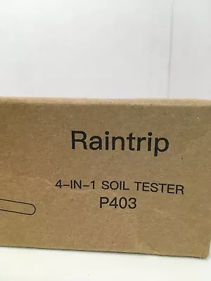 4 In 1 PH Tester Soil Water Moisture Light Test Meter Garden Farm Plant Seeding • $19.99