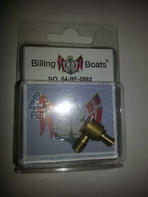 BILLING BOATS - BF-0592 Winch Fitting (1) 20 X 20mm BRAND NEW BRASS • $6