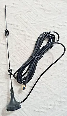 Universal Car /Caravan DAB Radio Aerial Antenna Mast Mount & Cable • £5