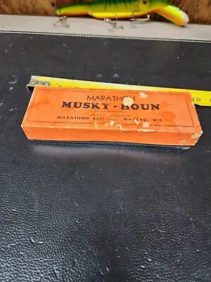 Vintage Marathon Musky Houn With Box • $20