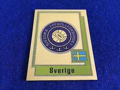 Panini Europa 80 Football Sticker SWEDEN Badge #254 Professionally Recovered • £15