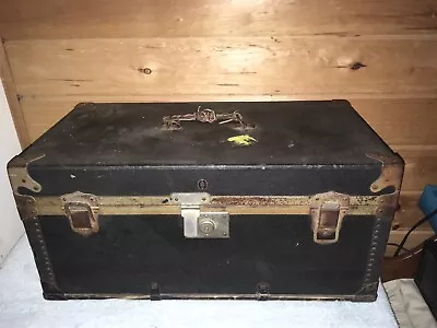 Rare Authentic Antique Mark Cross Luggage Trunk! • $1500