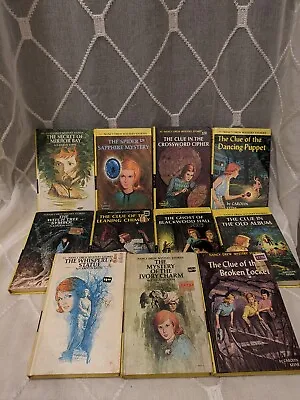 Vintage Nancy Drew Mystery Stories Published Years Range From 1940's To '70's • $9