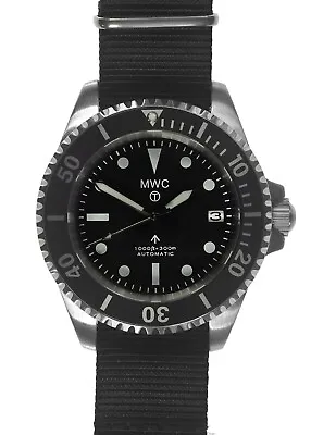 MWC 24 Jewel 1982 Pattern Automatic Military Divers Watch With Sapphire Crystal • $299