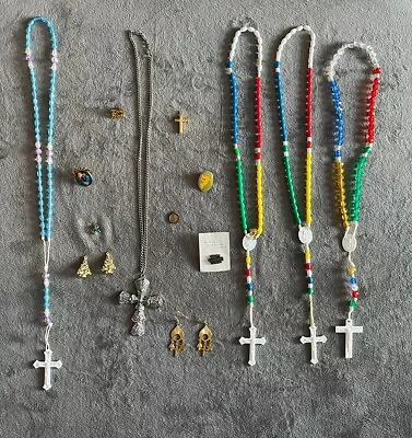 Lot Of Vintage Religious & Catholic Jewelry • $1