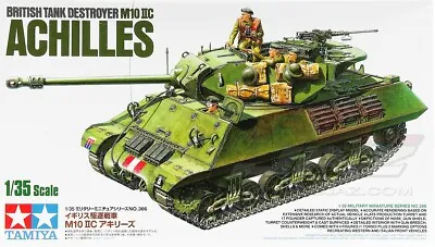 Tamiya 35366 1/35 Model Kit British Tank Destroyer M10 IIC 17pdr SP Achilles • $32.90