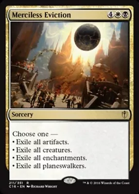 1 X Merciless Eviction - Commander 2016 - Light Play - MTG • $1.02