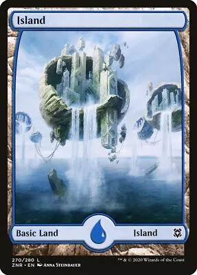 ​Island (270) Near Mint Foil Zendikar Rising ​​​​​ • $1.38