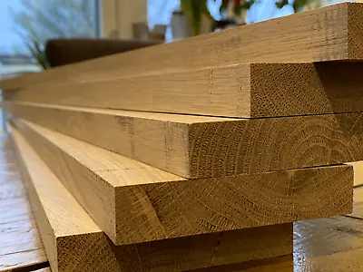 Oak Boards  Kiln Dried Oak  PAR  Solid European Oak Planks 20mm • £23.40