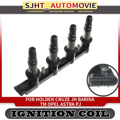 Ignition Coil Pack For Holden Cruze JH Opel Astra PJ 2012-2016 1.6L A16LET • $95.06