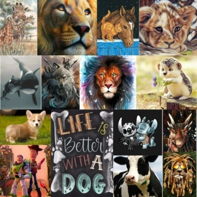 $10.99 • Buy Hot Sale Diamond Painting Resin Rhinestone Full Drill Mural Decor Art Gifts
