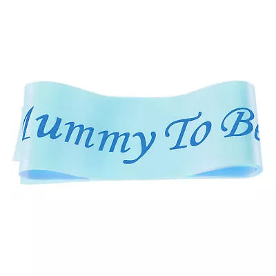 Baby Shower Sash Mum To Be/Dad To Be Sash Party Gift Ribbon Accessory Sash • £1.60