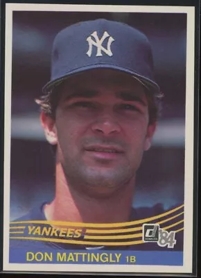 DON MATTINGLY - RC - 1984 Donruss Baseball #248 - Decent • $11.61