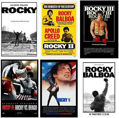 ROCKY Balboa Movie Poster Collection - Set Of 6 - 11X17 13X19 | NEW USA • $17.99