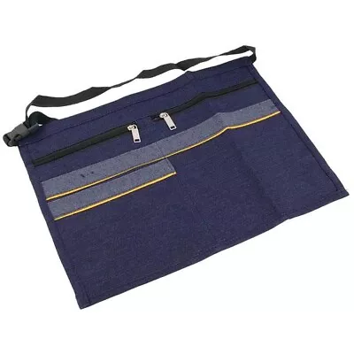 5 Pocket Denim MONEY BAG Market Stall Car Boot Trader Cash Adjustable Belt • £6.95