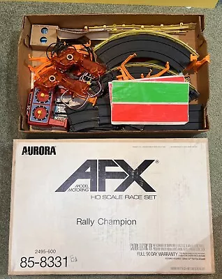 1978 Aurora AFX Rally Champion Slot Car Set 2 Cars Ford Escort & GTX  Roadrunner • $250