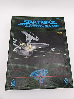 $29.99 • Buy FASA Star Trek III RPG Role Playing Game Second Ed #2006 Unpunched Partial Set