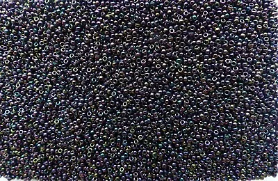 Miyuki Size 15 Seed Beads 1.5mm. New. Various Colours Sold In 5gram Units < • £1.50