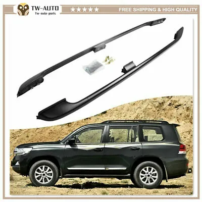 2Pcs Fits For Toyota Land Cruiser FJ200 LC200 2008-2021 Roof Rack Roof Rail Bar • $205.86