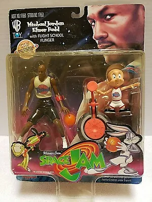 Space Jam 1996 Michael Jordan Elmer Fudd With Flight School Flinger WB Toy 17653 • $27.99