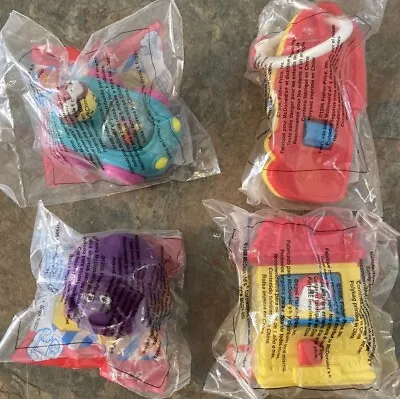 McDonald's 1996 Fisher Price Under 3 Happy Meal Toys NIP Vintage-Set Of 4 • $19.99