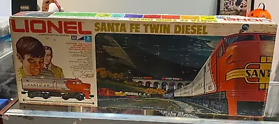 Vintage Lionel No. 6-1285 Santa Fe Twin Diesel  Electrical Train Set • $49.99