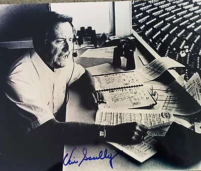 Vin Scully Voice Of The La/brooklyn Dodgers Ford C Frick Award Signed 8x10 Sale • $199.99