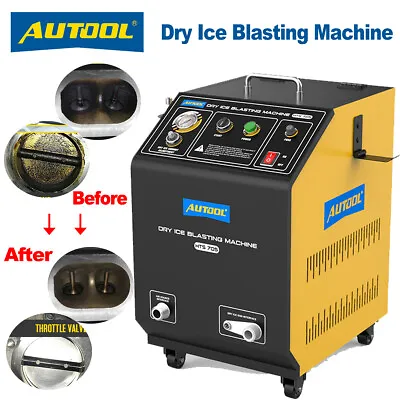 £2399 • Buy AUTOOL® Dry Ice Blasting Machine Automotive Ships. Industrial Cleaning Equipment