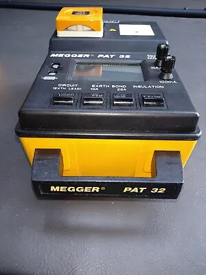£250 • Buy Megger Pat 32 Portable Appliance Testing Machine Pat Tester  Domestic Commercial