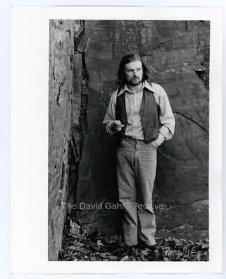 1970 Van Morrison Woodstock NY Irish Rock Singer Grammy Winner Gahr Photo A876 • $9.99