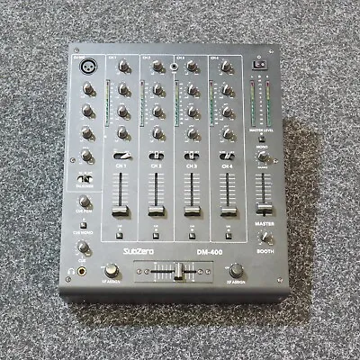 £40.50 • Buy SubZero DM-400 4 Channel DJ Mixer With USB - SPARES & REPAIRS - RRP £199