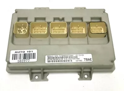 ✅ 03 Dodge Caravan Town & Country BCM Body Control 04748078AE • $27.99