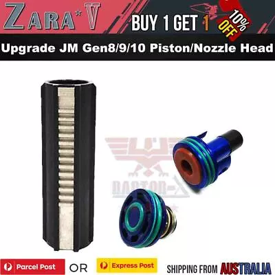 Upgrade Gearbox Noise Reduction Plunger Piston Head Nozzle J8 J9 J10 Gel Blaster • $23.68