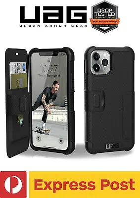 IPhone 11 PRO (5.8 ) UAG Metropolis Card Holder Tough Folio Flip Wallet Case • $31.50